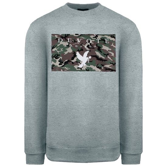 Devote London Harcow Mens Grey Sweater - Image 1