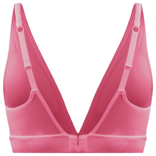 Adidas Unlined Womens Pink Triangle Bra - Image 2