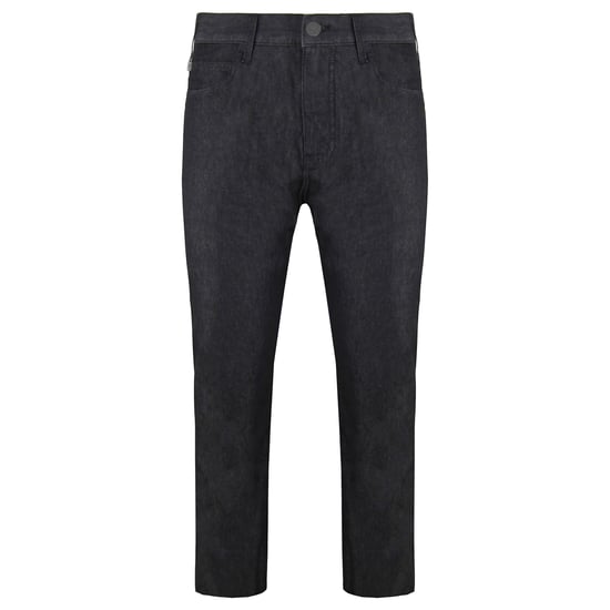 Emporio Armani Mens Washed Black Jeans - Image 1