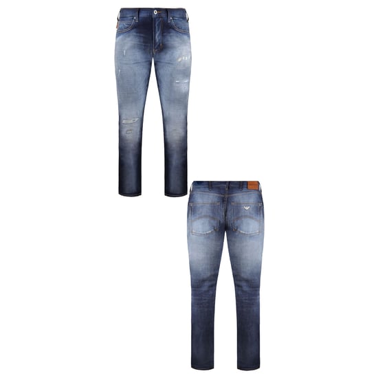 Emporio Armani J45 Regular Fit Mens Jeans - Image 3