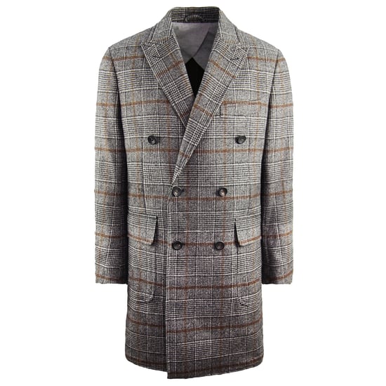 Hackett Mayair Mens Brown Coat - Image 1