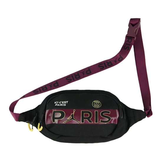 Nike Air Jordan x Paris Saint-Germain Mens Black/Purple Crossbody Bag - Image 1