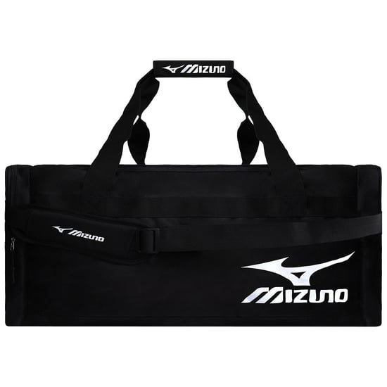 Mizuno Logo Travel Mens Black Bag - Image 1