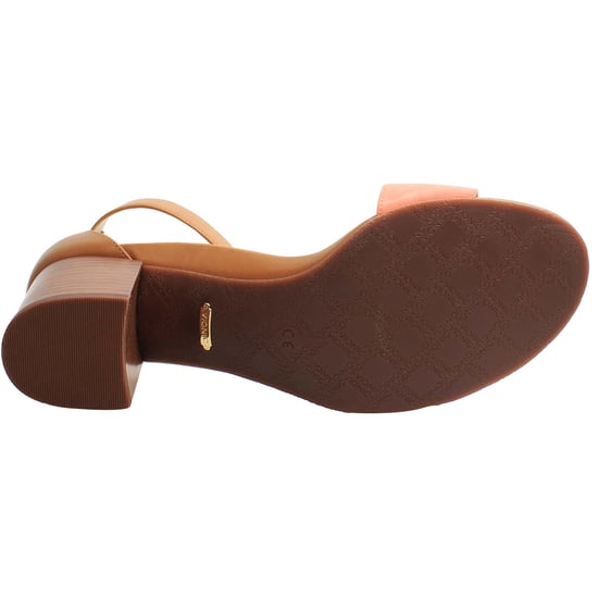 Vionic Papaya Rosie Nat Womens Brown Heeled Sandals - Image 5