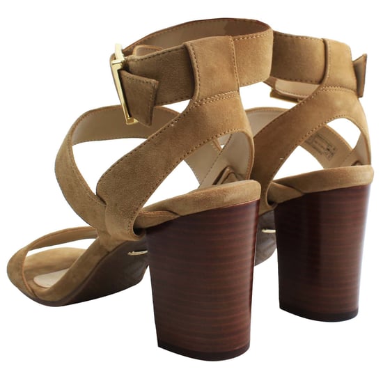 Vionic Perf Sofia Womens Brown Heeled Sandals - Image 3