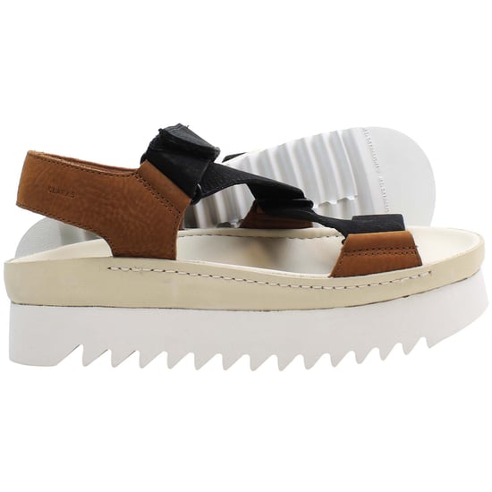 Clarks Ranger Elvtd Womens Brown Sandals - Image 4