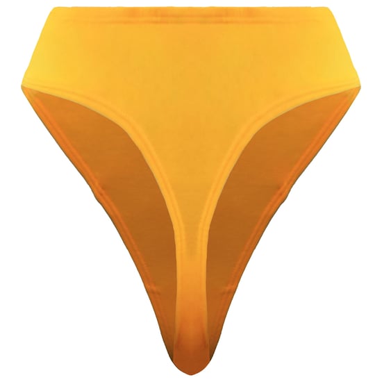 Adidas Regular Fit Womens Yellow Thong - Image 2