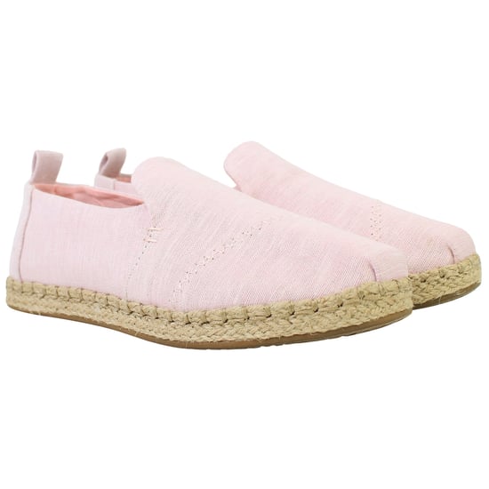 Toms Deconstructed Womens Pink Espadrilles - Image 2