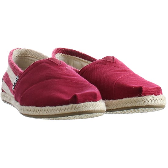 Toms University Classic Alpargata Womens Red Espadrilles - Image 2