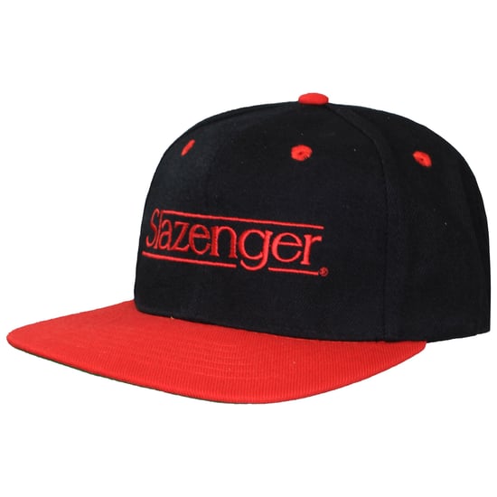 Slazenger Logo Mens Black/Red Cap - Image 1