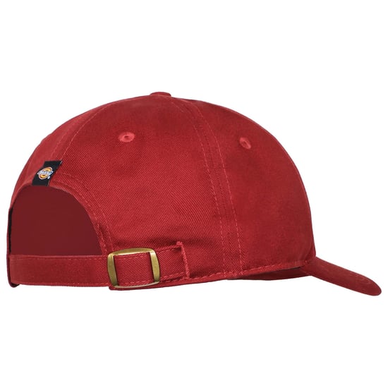 Dickies Twill Cotton Mens Dark Red Dad Cap - Image 2