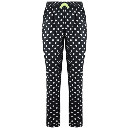 Adidas Dot Fashion Womens Black/White Track Pants - Image 1