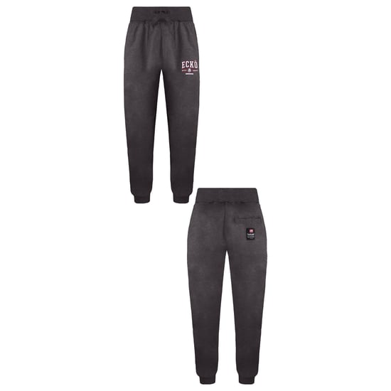 Ecko Unltd. Charger Mens Charcoal Marl Track Pants - Image 3