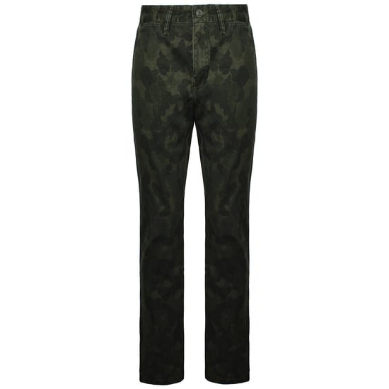 Vans Off The Wall Regular Fit Mens Dark Green Trousers - Image 1