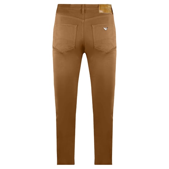 Emporio Armani J18 Slim Fit High Waist Womens Trousers - Image 2