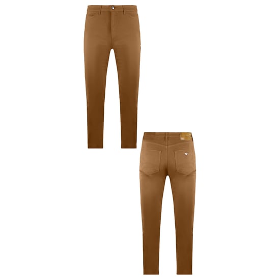 Emporio Armani J18 Slim Fit High Waist Womens Trousers - Image 3