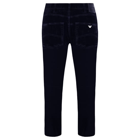 Emporio Armani Slim Fit Mens Velvet Trousers - Image 2