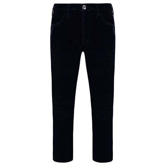 Emporio Armani J20 Skinny Fit Velvet Mens Trousers - Image 1