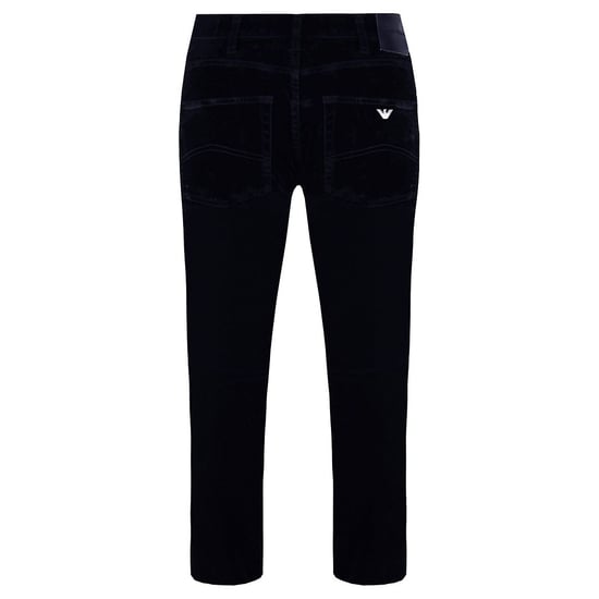 Emporio Armani J20 Skinny Fit Velvet Mens Trousers - Image 2