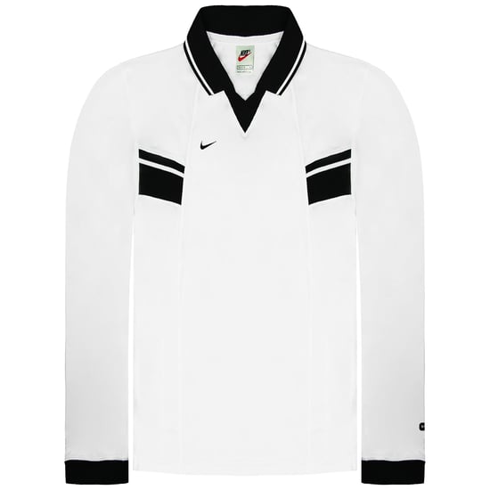 Nike Dri-Fit Womens White/Black Polo Shirt - Image 1