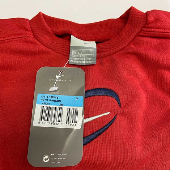 Vintage Nike Boys Red Sweatshirt - Image 2