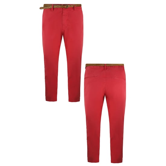 Scotch & Soda Stuart Mens Pink Chinos - Image 3