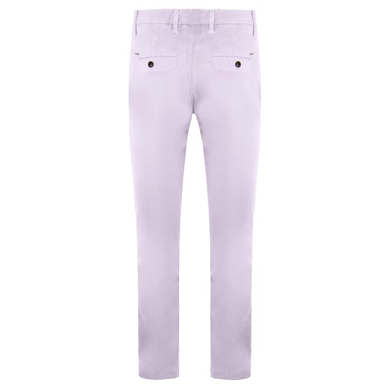 Armani Jeans Regular Fit Mens Lilac Chino Trousers - Image 2