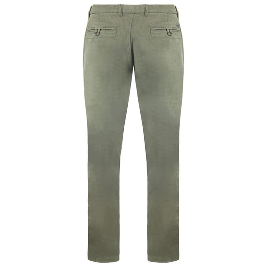Armani Jeans Regular Wait Mens Green Chinos - Image 2