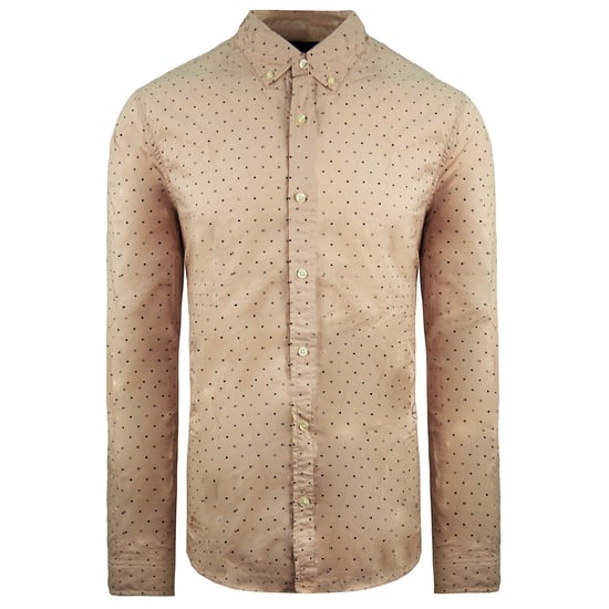Scotch & Soda Printed Mens Light Pink Shirt - Image 1
