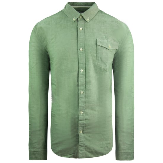 Scotch & Soda Regular Fit Mens Green Shirt - Image 1
