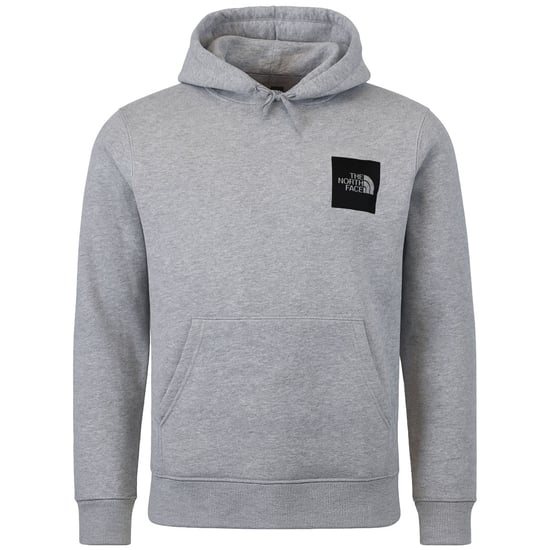The North Face Fine Mens Light Grey Hoodie - Image 1