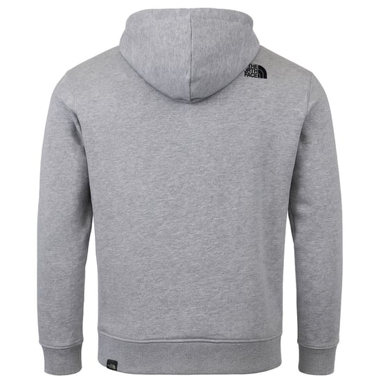 The North Face Fine Mens Light Grey Hoodie - Image 2