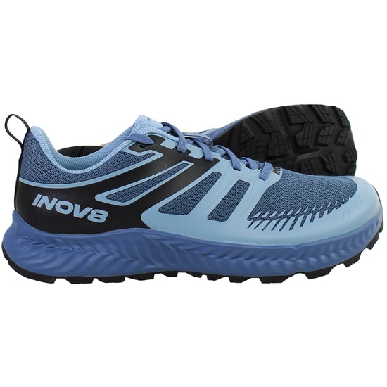 Inov-8 Trailfly Womens Blue/Black Slate Running Shoes - Image 4