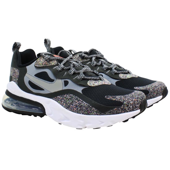 Nike Air Max 270 React SE Kids Grey Trainers - Image 2