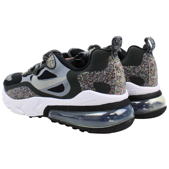 Nike Air Max 270 React SE Kids Grey Trainers - Image 3