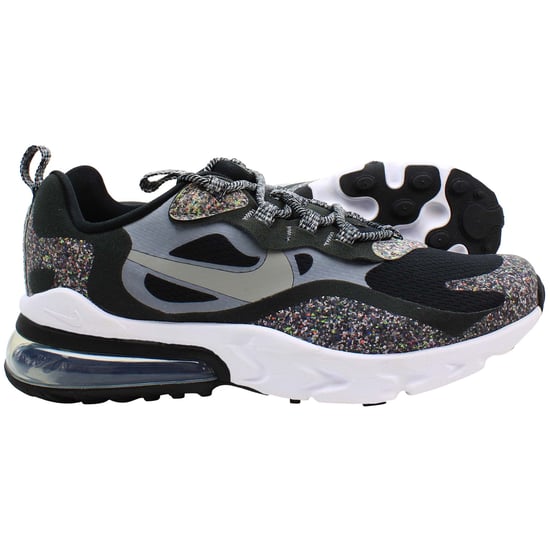 Nike Air Max 270 React SE Kids Grey Trainers - Image 4