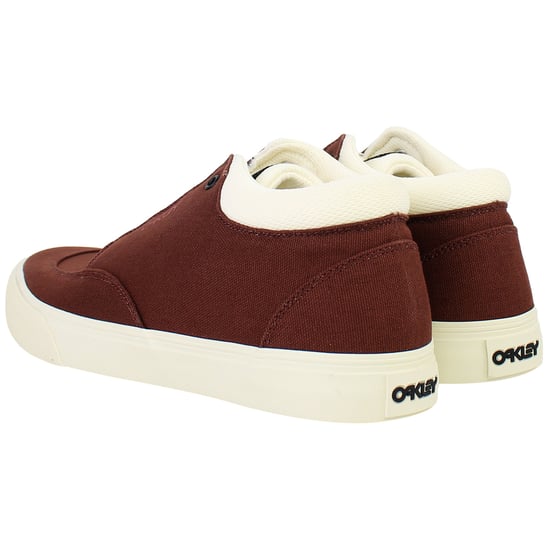 Oakley Low-Top Vulcanised Mens Red Trainers - Image 3