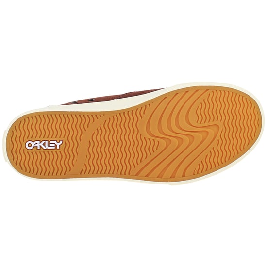 Oakley Low-Top Vulcanised Mens Red Trainers - Image 5