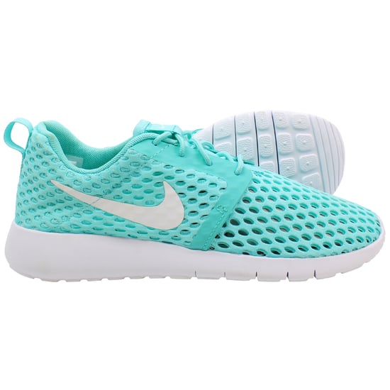 Nike Roshe One Flight Weight (GS) Kids Green Trainers - Image 4