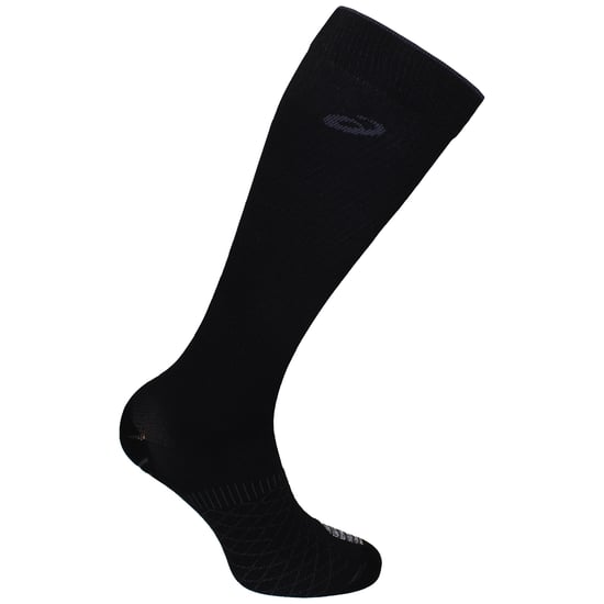 Asics 1-Pack Logo Mens Black Compression Socks - Image 1