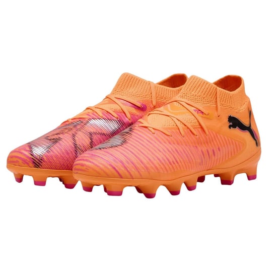 Puma Voetbalschoenen voor kinderen: Future 8 Pro voor kunstgras (Oranje/zwart) - Image 6