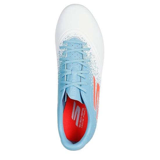 Skechers Stevige voetbalschoenen voor volwassenen (Wit/blauw) - Image 3