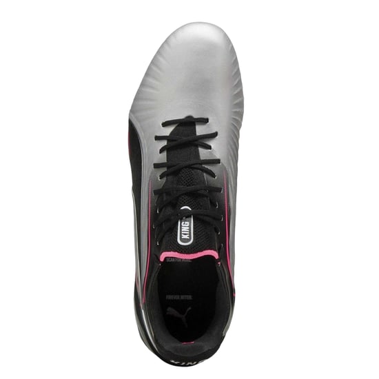 Puma Voetbalschoenen voor kinderen, model King Ultimate Firm Ground (Zilver) - Image 3