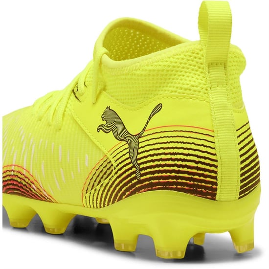 Puma Future 8 Ultimate Match voetbalschoenen voor kinderen (kunstgras) (Geel/zwart) - Image 5
