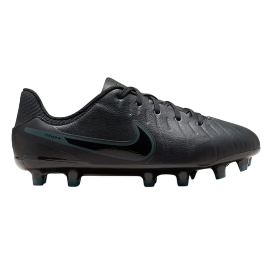 Nike Tiempo Legend 10 voetbalschoenen voor kinderen, voor harde ondergrond (Zwart, Groen) - Image 1