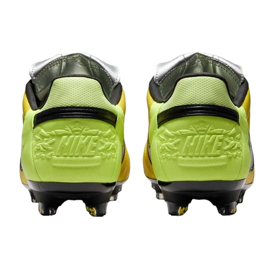 Nike Heren Premier 3 Classic Leather Firm Ground Voetbalschoenen (Volt/Zwart) - Image 2