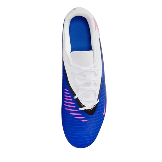 Nike Phantom 6 Low voetbalschoenen voor heren, voor harde ondergrond (Blauw/Wit/Roze) - Image 2