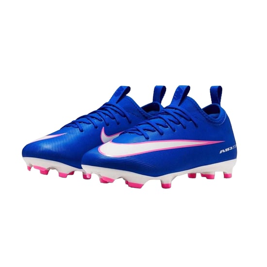 Nike Mercurial voetbalschoenen voor kinderen (firm ground) (Blauw/Wit/Roze) - Image 5