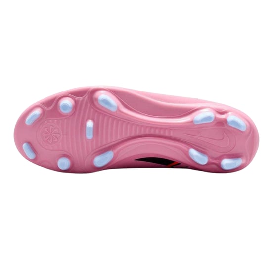 Nike Barn/Vit Vapor Fast Markfotbollskor (Rosa/Svart) - Image 4
