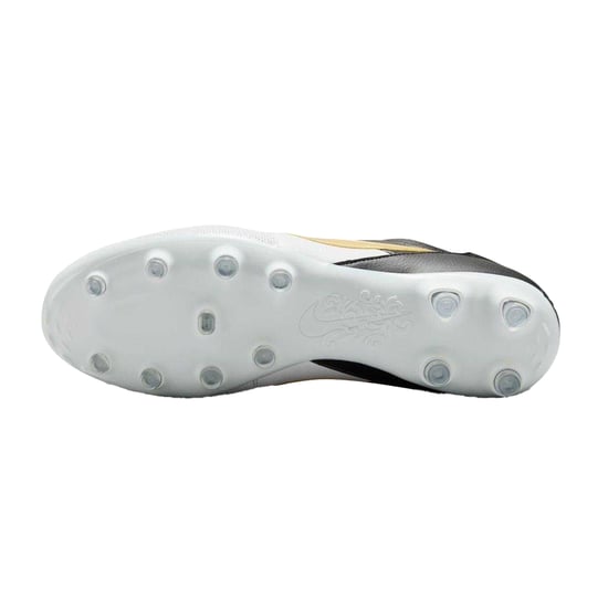 Nike Heren Premier 3 Classic Leather Firm Ground Voetbalschoenen (Wit/Zwart/Goud) - Image 4